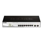 D-Link DGS-1210-10P/ME/E 8x 1G PoE, 2x 1G SFP Metro Ethernet Managed Switch