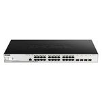 D-Link DGS-1210-28P/ME/E 28-Port Gigabit PoE+ Smart Switch including 4 SFP Ports, Metro Ethernet