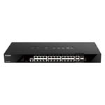 D-Link DGS-1520-28 24 ports GE + 2 10GE ports + 2 SFP+ Smart Managed Switch