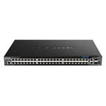 D-Link DGS-1520-52MP 44 ports GE PoE + 4 ports 2.5 GE PoE + 2 10 GE ports + 2 SFP+ Smart Mang. Sw.