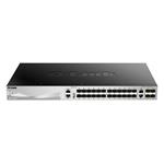 D-Link DGS-3130-30S L3 Stackable Managed switch, 24x SFP, 2x 10G RJ-45, 2x 10G SFP+ DGS-3130-30S/E