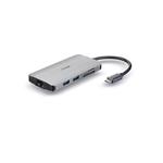 D-Link DUB-M810 8-in-1 USB-C Hub with HDMI/Ethernet/Card Reader/Power Delivery