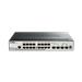 D-Link SmartPro DGS-1510-20 - Přepínač - L3 - řízený - 16 x 10/100/1000 + 2 x gigabitů SFP + 2 x 10