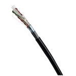 DATACOM FTP drát CAT6 PVC+PE,Fca 305m cívka černý 2-OUTDOOR 1129