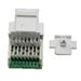 DATACOM Keystone RJ45 UTP CAT5E samořezný bílý