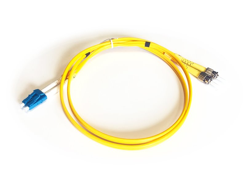 DATACOM optický patchcord LC-ST 09/125 SM 1m duplex 5470