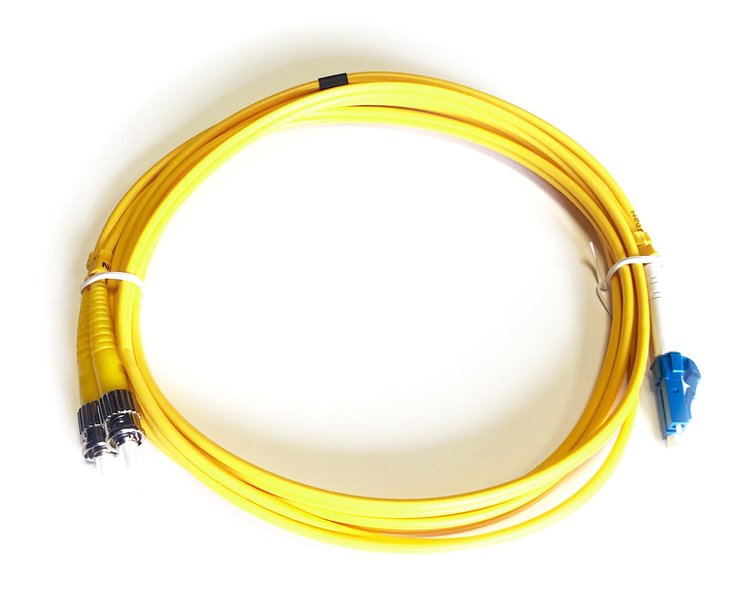 DATACOM optický patchcord LC-ST 09/125 SM 2m duplex 5471