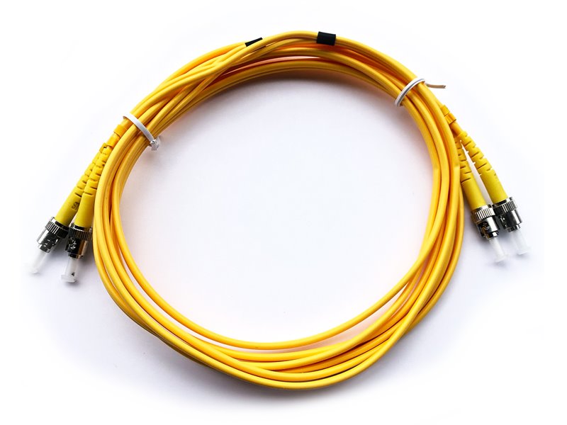 DATACOM optický patchcord ST-ST 09/125 SM 3m duplex 5412