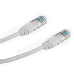 DATACOM Patch cord UTP CAT5E 0,25m bílý