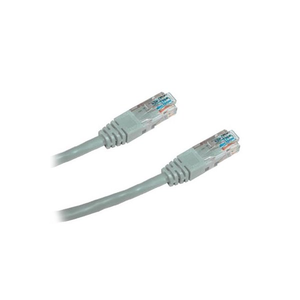 DATACOM Patch kabel UTP CAT5E 10m šedý 1560