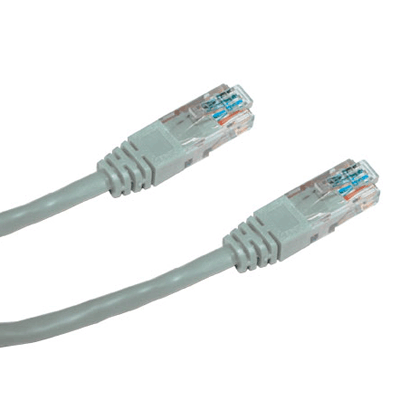 DATACOM Patchkabel 5m , UTP , Cat5e , RJ45, šedý