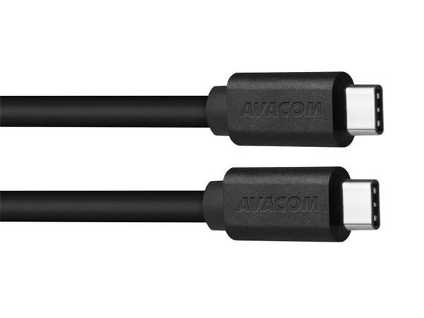 Datový a nabíjecí kabel USB Type-C - USB Type-C, 100cm, černá DCUS-TPCC-P10B