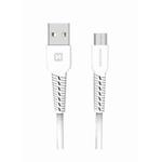 DATOVÝ KABEL SWISSTEN USB / MICRO USB 1,0 M BÍLÝ 71505521