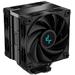 DEEPCOOL chladič AK400 Zero Dark Plus / 2x 120mm fan / 4x heatpipes / PWM / pro Intel i AMD / komplet R-AK400-BKNNMD-G-1