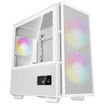 DEEPCOOL skříň CH360 Digital / mATX / 140mm +120 mm fan / USB 3.0 / USB-C / mesh panel / prosklená R-CH360-WHAPE3D-G-1