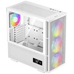 DEEPCOOL skříň CH560 Digital / MidT/ 3x140 a 120mm ARGB fan / USB 3.0 / USB-C/ tvrzené sklo / digitá GP-CH560-DIGITAL-WH