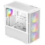 DEEPCOOL skříň CH560 / MidT/ 3x140 a 120mm ARGB fan / USB 3.0 / tvrzené sklo / bílá R-CH560-WHAPE4-G-1