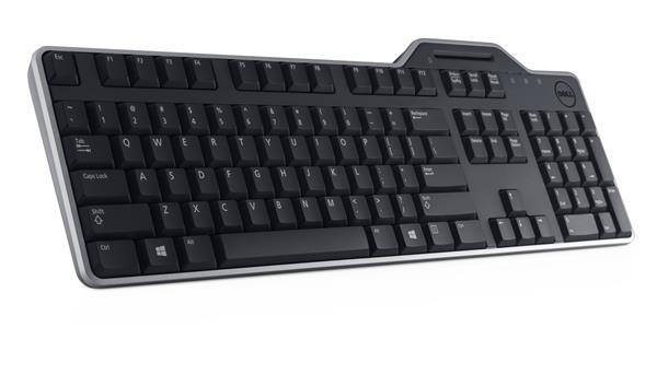 DELL KB813, SmartCard, USB klávesnica, SK layout, Black 580-BBJR KB813-BKB-CSK