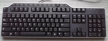 Dell multimediální klávesnice KB-522 černá, CZ USB 580-17678 580-17667