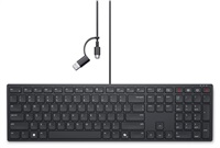Dell Wired Collabor Keyboard KB525C US Int, Dell Wired Collaboration Keyboard - KB525C - US Intern KB525C-EN-EMEA