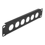 DELOCK, 103 D-Type Patch Panel 6 Port black 86501