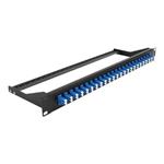 DELOCK, 193 Fibre Patch Panel 24 port LC Duplex 43386