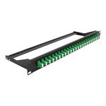 DELOCK, 193 Fibre Patch Panel 24 port LC Duplex 43387