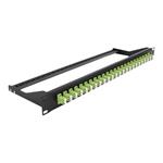 DELOCK, 193 Fibre Patch Panel 24 port LC Duplex 43391