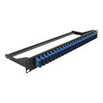 DELOCK, 193 Fibre Patch Panel 24 port SC Duplex 43392