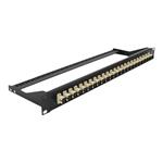 DELOCK, 193 Fibre Patch Panel 24 port SC Simplex 43382