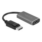 DELOCK, Active DisplayPort 1.4 to HDMI Adapter 8 63118