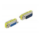 Delock Adaptér HD/DB 26 pin samec na samec - šetřič portu 65111