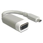 Delock adaptér HDMI-micro D 19pin samec > VGA 15pin samica, dĺžka 15cm 65470