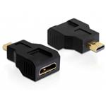 Delock adaptér HDMI mini C samice > HDMI micro D samec 65271