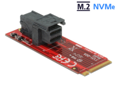 Delock Adaptér M.2 Key M > SFF-8643 NVMe 62721