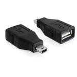 DeLock Adaptér USB 2.0 Samica > USB mini konektor SAMEC