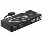 Delock Adaptér USB 3.0 > HDMI / VGA + Gigabit LAN + USB 3.0 62461