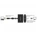 Delock Adaptér USB Type-C™ samec > VGA samice (DP Alt Mód) + USB Typ-A + USB Type-C™ PD 62992