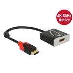 Delock Adaptér z Active DisplayPort 1.4 na HDMI, 4K, 60 Hz (HDR) 65207