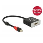 Delock Adaptér z Active mini DisplayPort 1.4 na HDMI, 4K, 60 Hz (HDR) 65302