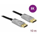 Delock Aktivní optický kabel DisplayPort 1.4 8K 10 m 85885