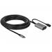 Delock Aktivní prodlužovací kabel USB 3.1 Gen 1 USB Type-C™ 5 m 85392