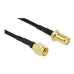 DELOCK, Antenna Cable SMA plug to SMA jack LMR/C 90442