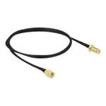 DELOCK, Antenna Cable SMA plug to SMA jack LMR/C 90447