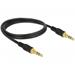 DeLOCK - Audio kabel - stereo mini jack (M) do stereo mini jack (M) - 1 m - černá 85547