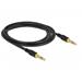 DeLOCK - Audio kabel - stereo mini jack (M) do stereo mini jack (M) - 2 m - černá 85549