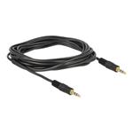 DeLOCK - Audio kabel - stereo mini jack (M) do stereo mini jack (M) - 3 m - černá 83748