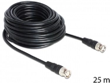 Delock BNC kabel samec > BNC samec 25 m 83636