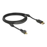 Delock Cable Mini DisplayPort 1.2 male, Delock Cable Mini DisplayPort 1.2 male 83722