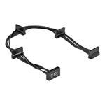 DELOCK, Cable Power SATA 15 pin plug > 4 x SATA 60395